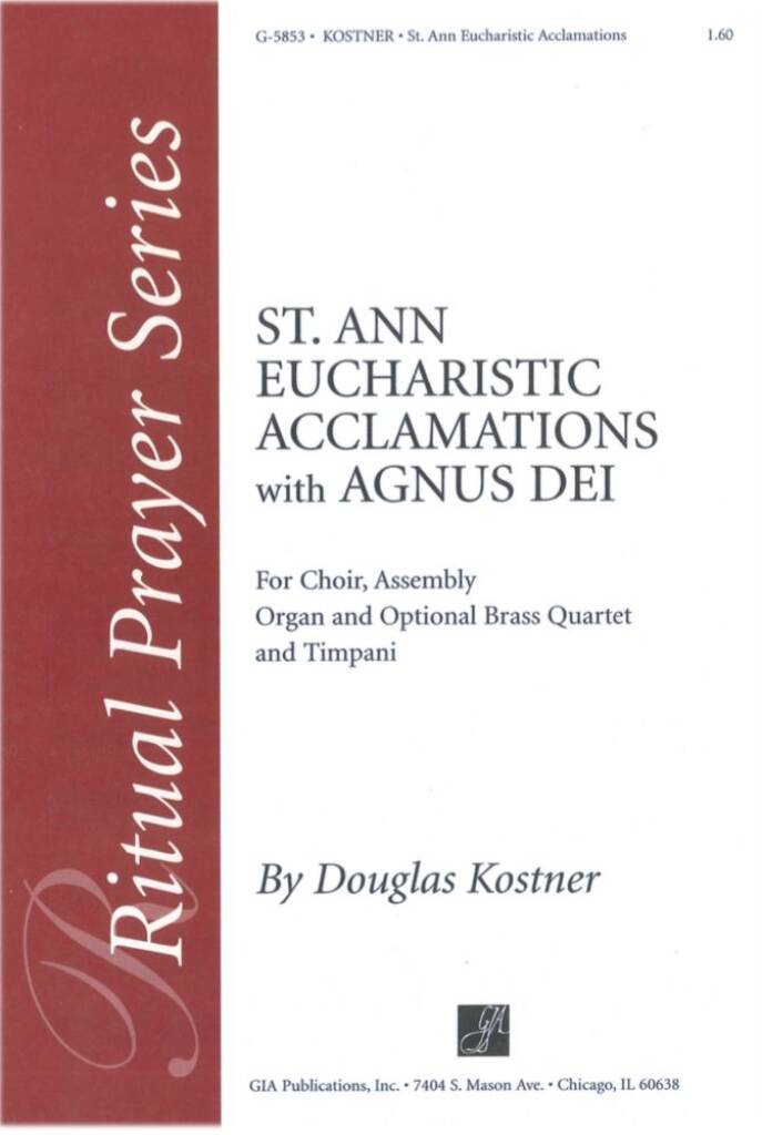 St. Ann Eucharistic Acclamations with Agnus Dei